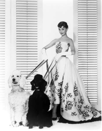 ... l'élégante Audrey Hepburn