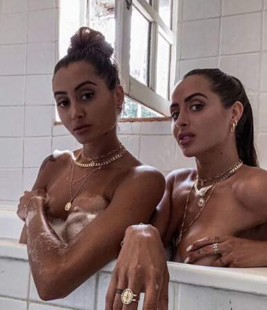 Les sœurs El Himer ont posé nues dans une baignoire