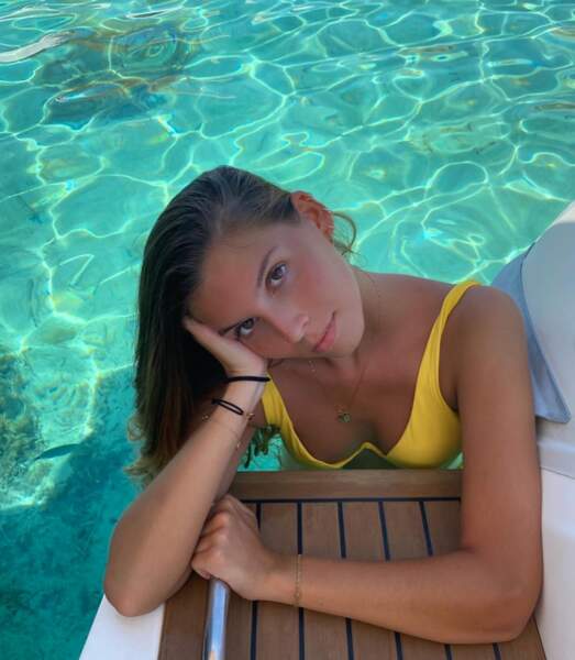 Miss Île-de-France a passé ses vacances en Corse et a profité des eaux cristallines de l'île de beauté