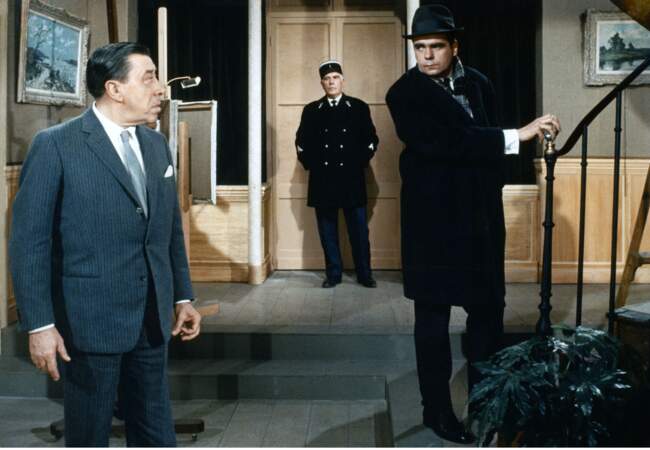 Avec Fernandel dans "L'homme à la Buick" (1968)