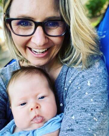 Selfie mère-fille pour Beverley Mitchell et Mayzel.