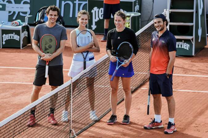 Une chose est sûre : les participants étaient tous ravis d'être présents sur le court Simonne-Mathieu de Roland-Garros pour la bonne cause !