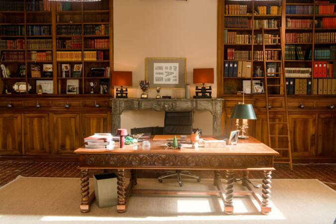 Voici le bureau d'Auguste Armand, le fondateur de l'école !