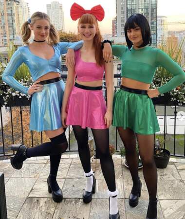 Les stars de la série Riverdale, Lili Reinhart, Madelaine Petsch et Camila Mendes se sont déguisées en Super Nanas