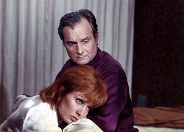 Michel Bouquet a tourné cinq fois pour Claude Chabrol; ici avec Stéphane Audran dans "La femme infidèle" en 1968