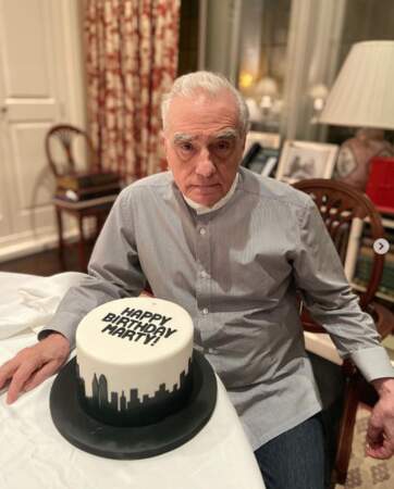 Ou comme Martin Scorsese, qui fêtait, ravi, ses 78 ans.