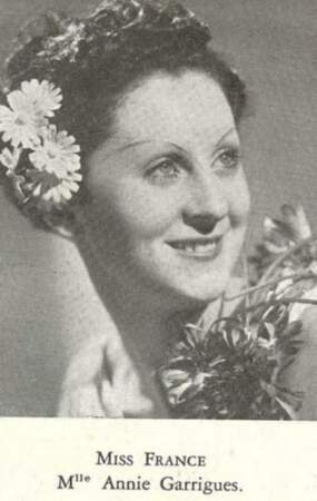 Miss France 1938, Annie Garrigues