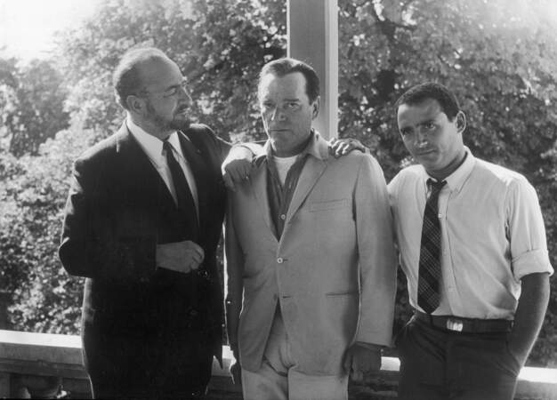 Pour la 1ère fois à l'affiche avec son père et Eddie Constantine dans le film de Michel Deville, Lucky Joe en 1964.