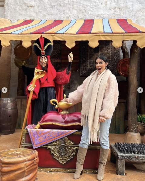 Mais aussi à Sananas, qui a pu rencontrer Jafar à Disneyland Paris.