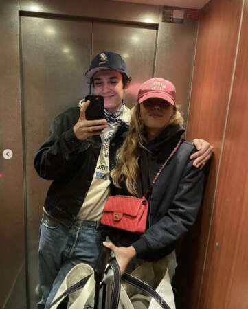 Selfie de couple pour Kungs et sa compagne Ivanka Smilenko.