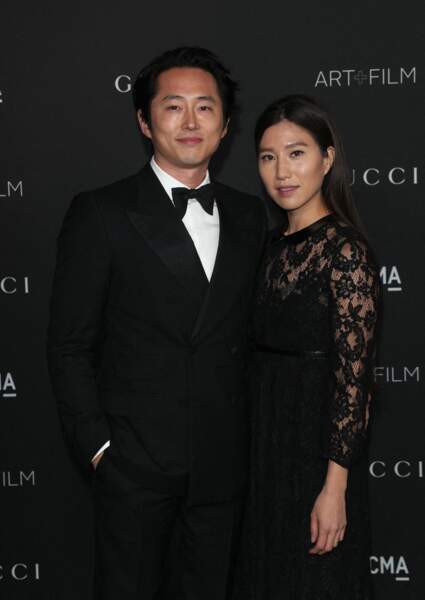 L'acteur Steven Yeun et sa femme Joana Pak