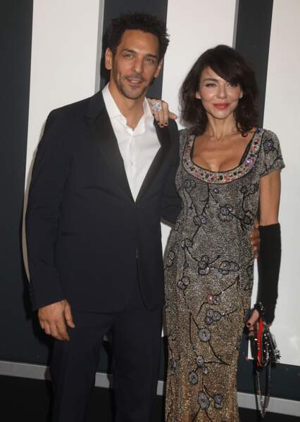 L'acteur accompagné de sa compagne Sandra Zeitoun