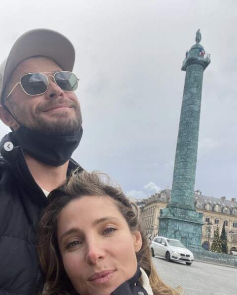 Quelques clichés en famille : Chris Hemsworth et Elsa Pataky à Paris.