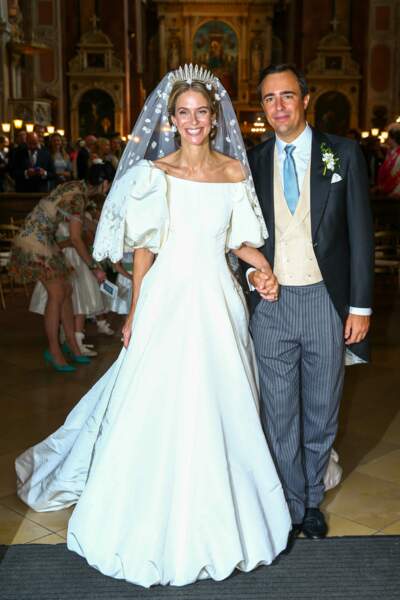 La princesse Maria Anunciata de Liechtenstein épouse Emanuele Musini à Vienne le 4 septembre
