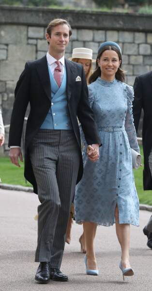 Pippa Middleton et son époux James Matthews ont agrandi la famille. Arthur est désormais le grand frère d'une petite Grace Elisabeth Jane, née le 15 mars