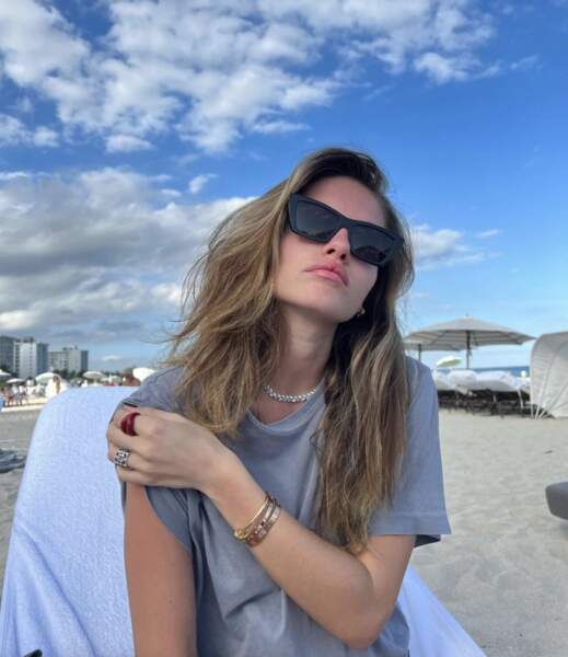 Thylane Blondeau préfère le soleil de Miami 