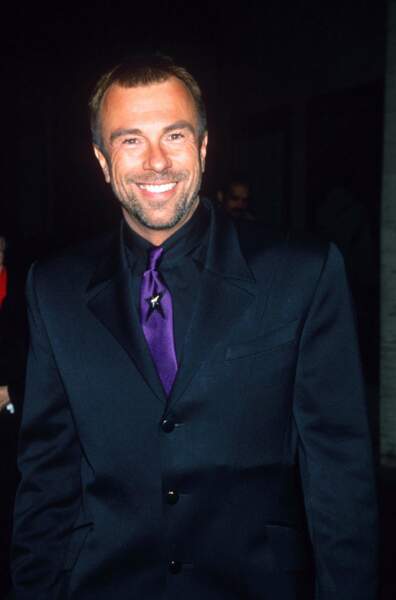 Tout sourire aux Fashion Designers Award en 1993 à New York. 