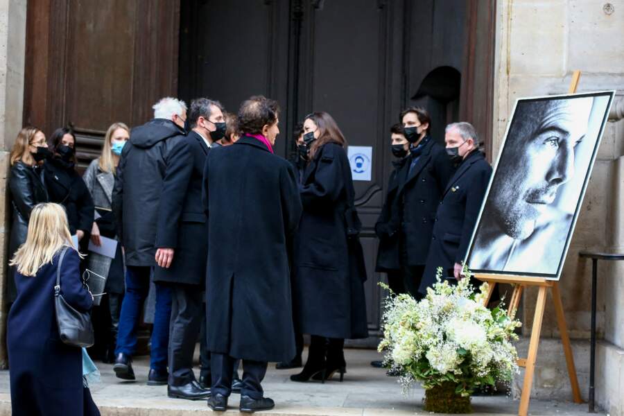 Ce vendredi 4 février avaient lieu les obsèques de Thierry Mugler  temple protestant de l'Oratoire du Louvre à Paris.