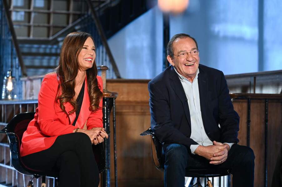 2021 Bernard Montiel reçoit Jean-Pierre Pernaut et sa femme  Nathalie Marquay-Pernaut sur l'émission Animaux Star