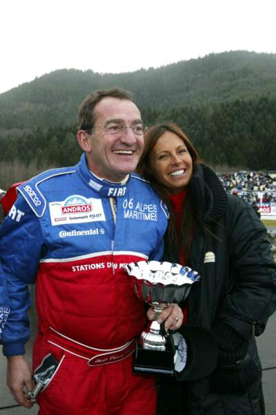 2007 - Nathalie Marquay avec Jean-Pierre Pernaut, victorieux au Trophée Andros à Saint Die-les-Vosges