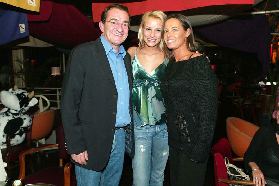 2004 - Anniversaire d'Elodie Gossuin au VIP en compagnie de ses amis Jean-pierre Pernaut et Nathalie Marquay