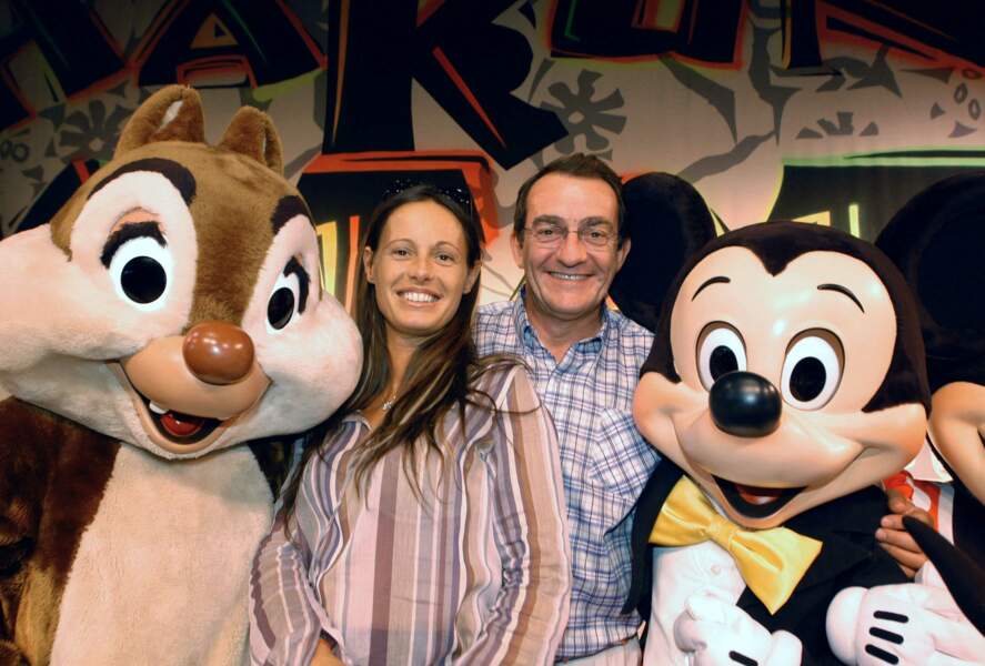 2003 - Nathalie et Jean-Pierre au lancement de la Fantillusion de Disney. 