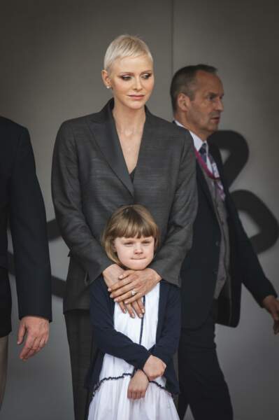 Charlene de Monaco câline avec sa fille, la princesse Gabriella