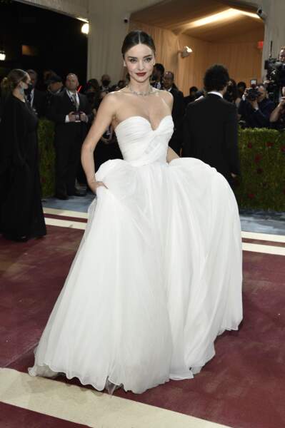 Miranda Kerr et sa robe de princesse.