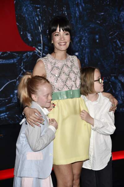 Lily Allen avec ses filles 