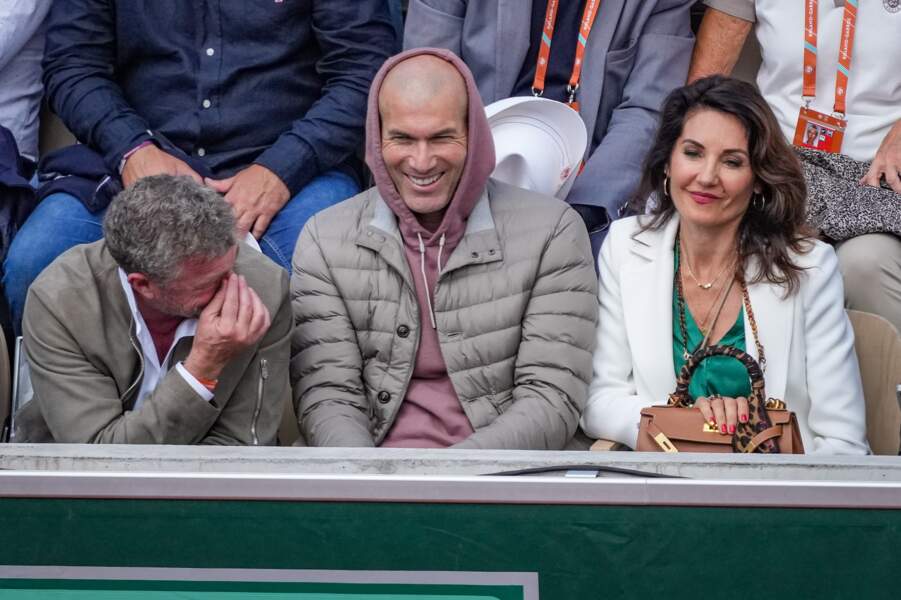 Zinedine Zidane et son épouse Véronique.