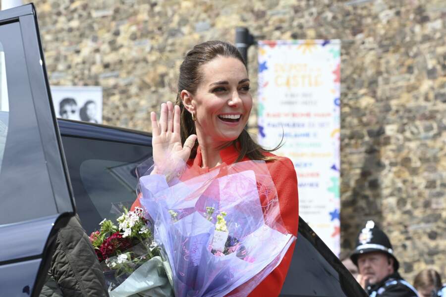 Depuis qu'elle a épousé un membre de la famille royale, les sorties publiques n'ont plus de secret pour Kate Middleton