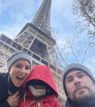 Chris Hemsworth et Elsa Pataky à Paris