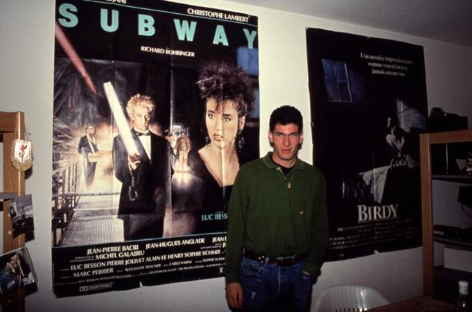 Posters muraux d'un adolescent de 16 ans: Zinedine en 1988 à Cannes.