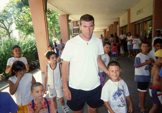 Retour de Zidane à La Castellane fin juillet 1998.