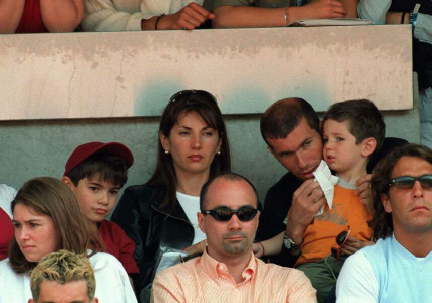 Une sortie en famille à Roland Garros : avec Véronique, Luca et Enzo (2001)