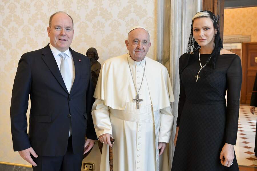 Le pape François a accordé une audience privée aux souverains de Monaco, principauté catholique