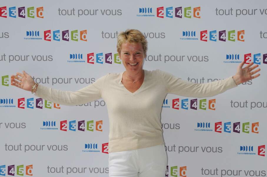 En 2009, à la conférence de presse de rentrée de France Télévisions.