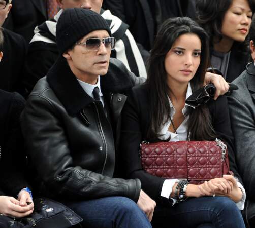 Jean Luc Delarue, accompagné d'Anissa Khelifi, est paru amaigri lors du défilé Dior ce 21 janvier 2012. C'est sa dernière apparition publique.