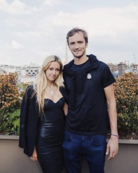 Daria est en couple avec le célèbre tennisman Daniil Medvedev.