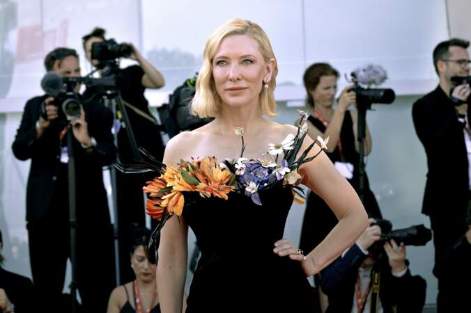 Cate Blanchett, sublime et fleurie !