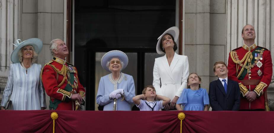 Un moment historique pour la famille royale