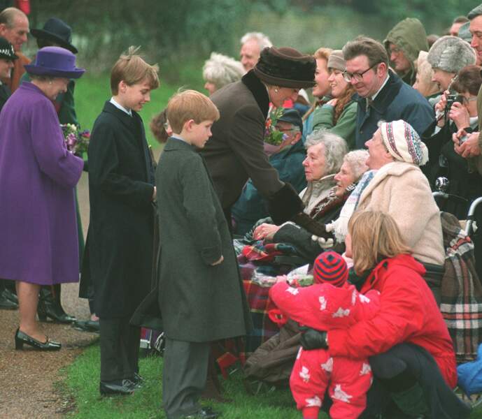 En 1994, la famille royale se réunit à Sandrigham pour fêter Noël 