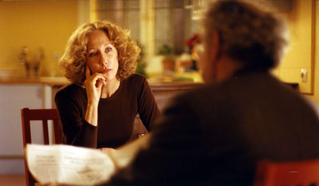 Anne-Marie Mieville aux côtés de Godard dans Apres la réconciliation (2000) qu'elle a réalisé