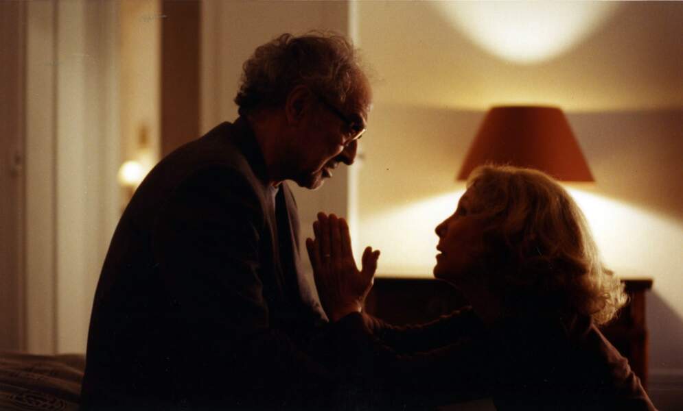 Anne Marie Mieville et Jean-Luc Godard, un couple devant l'objectif