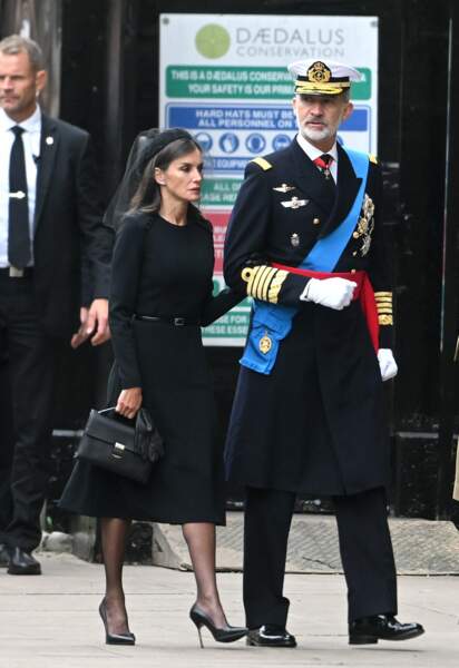 Le roi Felipe VI d'Espagne et son épouse Letizia