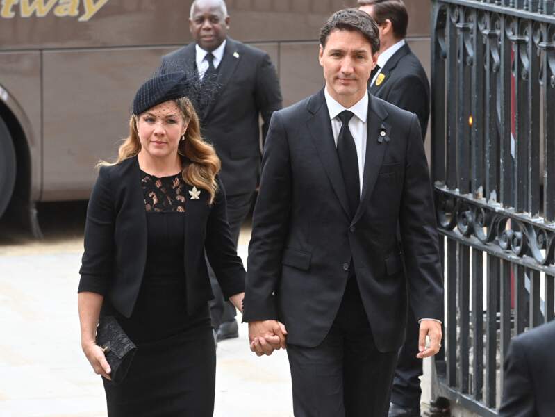 Le premier ministre canadien Justin Trudeau et sa femme