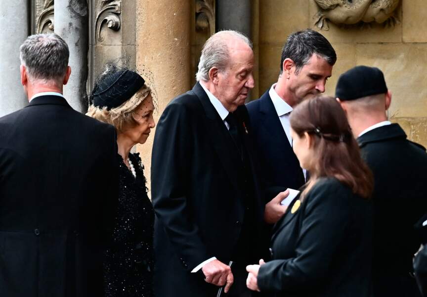 L'ancien roi d'Espagne Juan Carlos et l'ancienne reine Sofia