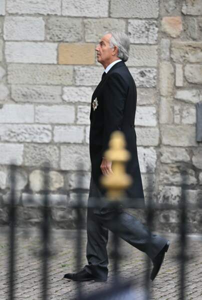 L'ancien premier ministre du Royaume-Uni Tony Blair marche dans les rues de Londres pour aller rendre hommage à la reine
