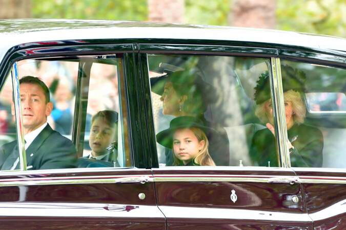 La Princesse Charlotte et le Prince George, les deux aînés de Kate et Willaim
