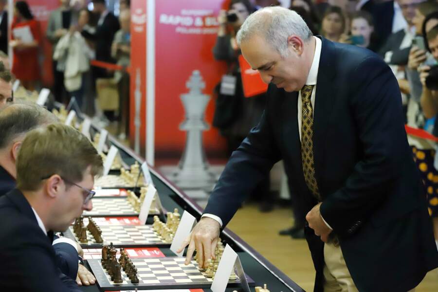 Garry Kasparov : engagé en politique depuis 2005, la légende des échecs est l’un des fondateurs du mouvement d’opposition "L’Autre Russie"